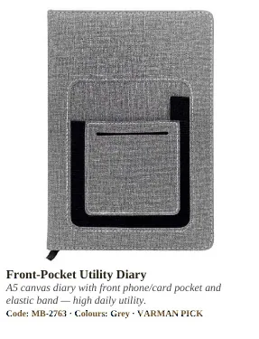 Diaries, Notebooks & Planners product from VARMAN catalogue, page 69