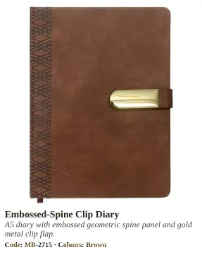 Diaries, Notebooks & Planners product from VARMAN catalogue, page 61