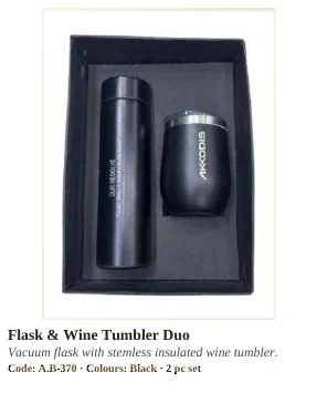 Drinkware product from VARMAN catalogue, page 43