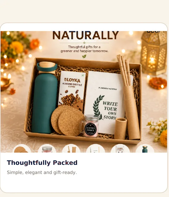 Thoughtfully Packed from the VARMAN Festive Season 2026 catalogue