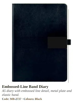 Diaries, Notebooks & Planners product from VARMAN catalogue, page 61