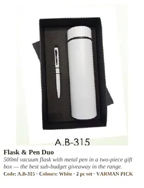 Gift Sets & Combo Hampers product from VARMAN catalogue, page 91