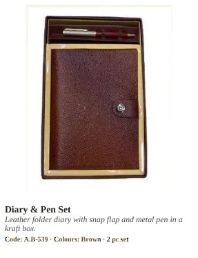 Gift Sets & Combo Hampers product from VARMAN catalogue, page 89