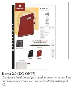Diaries, Notebooks & Planners product from VARMAN catalogue, page 58