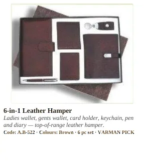 Gift Sets & Combo Hampers product from VARMAN catalogue, page 93