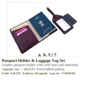 Bags & Travel Accessories product from VARMAN catalogue, page 52