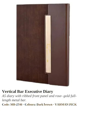 Diaries, Notebooks & Planners product from VARMAN catalogue, page 68