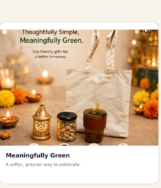 Meaningfully Green from the VARMAN Festive Season 2026 catalogue
