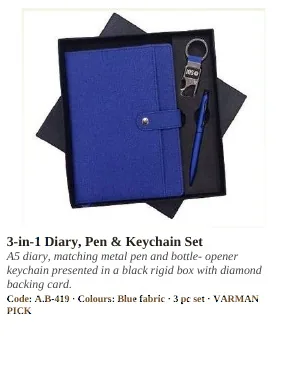 Gift Sets & Combo Hampers product from VARMAN catalogue, page 92