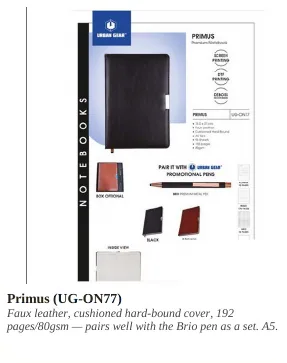 Diaries, Notebooks & Planners product from VARMAN catalogue, page 57