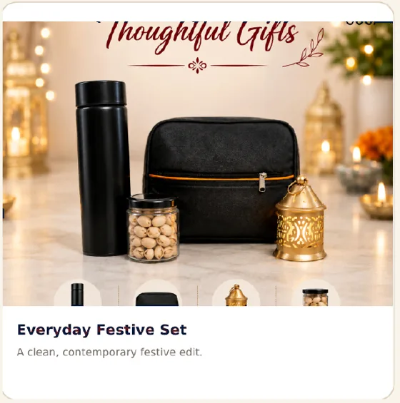 Everyday Festive Set from the VARMAN Festive Season 2026 catalogue