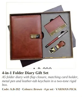 Gift Sets & Combo Hampers product from VARMAN catalogue, page 92