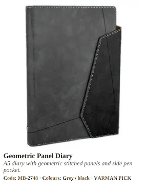 Diaries, Notebooks & Planners product from VARMAN catalogue, page 69