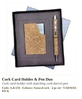 Eco-Friendly Products product from VARMAN catalogue, page 33