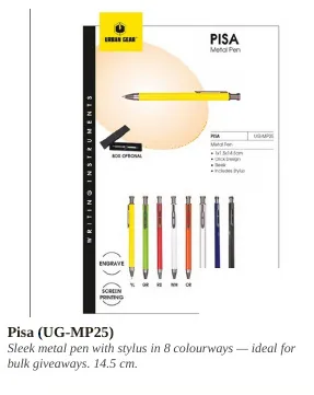 Writing Essentials product from VARMAN catalogue, page 5