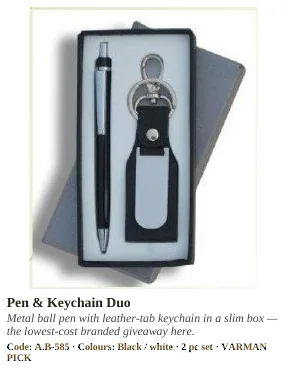 Writing Essentials product from VARMAN catalogue, page 7