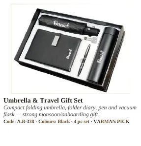Bags & Travel Accessories product from VARMAN catalogue, page 52