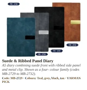 Diaries, Notebooks & Planners product from VARMAN catalogue, page 68